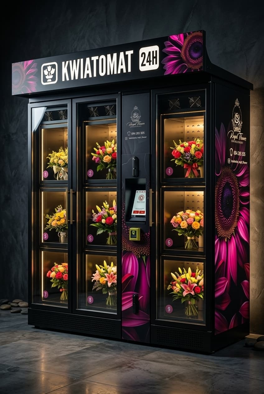 Kwiatomat Royal Flowers 24h